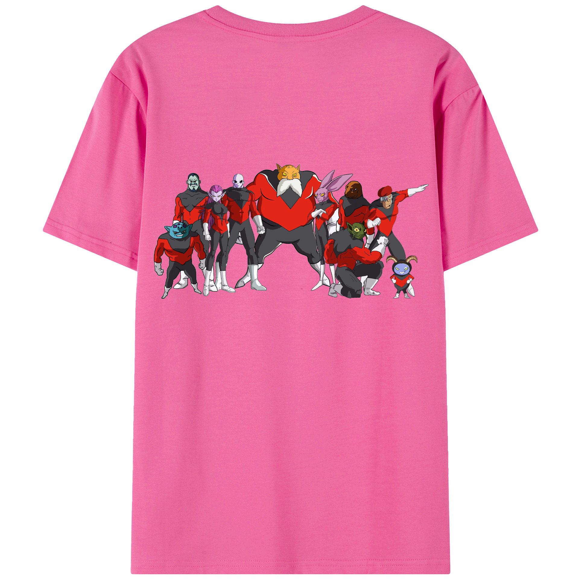 （画像用） ドラゴンボール DRAGON BALL レディース半袖Tシャツ(バックプリント)
